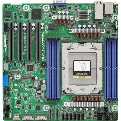 Материнская плата ASRock 90-SXGF10-A0UAYF, SP5, AMD EPYC, 8xDDR5, 10GbE