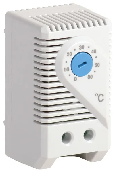 Термостат IEK YCE-TNO-00-60, 0…+60°C, NO, на DIN-рейку