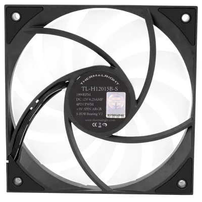 TRTLH12015BS Вентилятор Thermalright TL-H12015B-S / ARGB / 120mm  PWM  /
