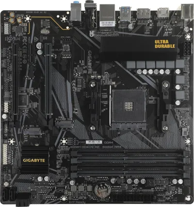 Материнская плата GIGABYTE B550M DS3H AC R2, AM4, DDR4, mATX