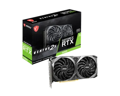 MSI NVIDIA GeForce RTX 3060 VENTUS 2X (GeForce RTX 3060 VENTUS 2X 12G)
