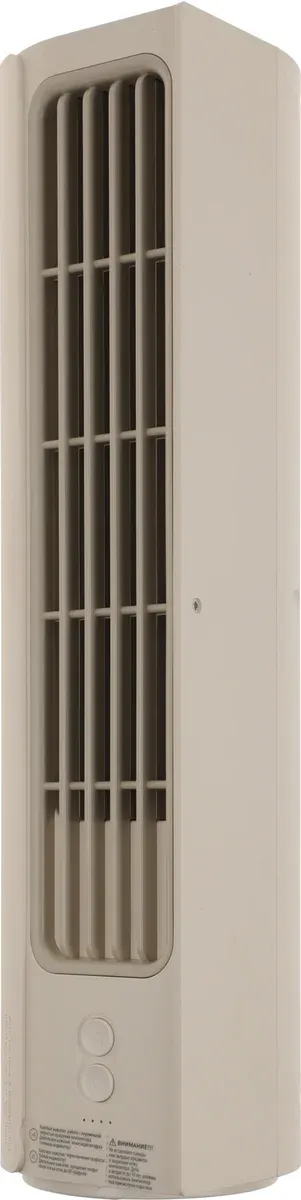 Вентилятор Solove Comfort F9 бежевый, настольный, 10 Вт, 3 скорости, колонный (безлопастной)