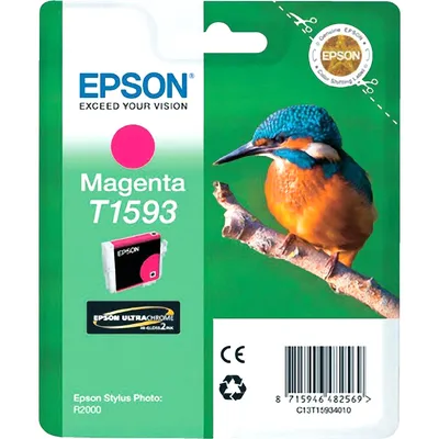 Картридж струйный Epson C13T15934010 для Epson Stylus Photo R2000, пурпурный