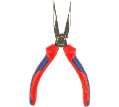Длинногубцы Knipex KN-2525160, полукруглые губки, 160 мм