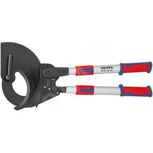 Кабелерез Knipex KN-9532100, храповой, телескопические рукоятки, L=680мм