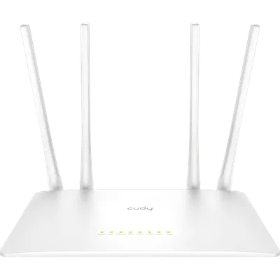 Cudy WR300S 1.0 Wi-Fi роутер N300, 2,4 ГГц, до 300 Мбит/с, 5x100 Мбит/с, MIMO 2x2, IPv6, 4 антенны, белый