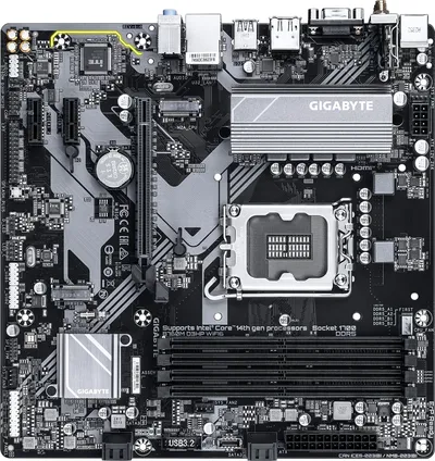 Материнская плата Gigabyte B760M D3HP WIFI6, LGA1700, DDR5, mATX