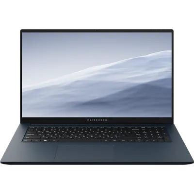 Ноутбук/ Maibenben M17A-R343UM 17.3"(1920x1080 IPS (60Hz))/AMD Ryzen 3 4300U(2.7Ghz)/8192Mb/512PCISSDGb/Int:AMD Radeon/Cam/BT/WiFi/45WHr/war 1y/2.06kg/Blue/Linux + Screen 60Hz, 300nits, 16:9
