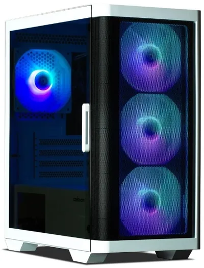 Корпус ПК Zalman M4 White, MiniTower, MATX, 2×USB3.0, окно