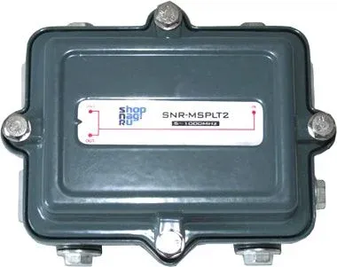 Делитель магистральный SNR SNR-MSPLT2, на 2 выхода, 4 дБ