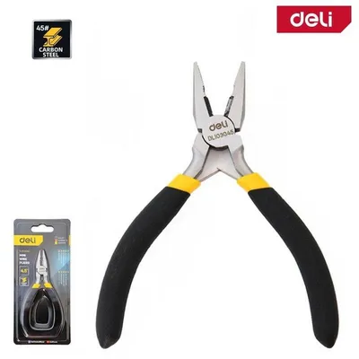 Плоскогубцы мини Deli DL103045, 115мм