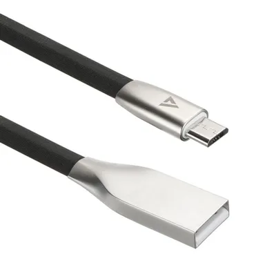 Кабель ACD ACD-U922-M1B, USB 2.0 Type-A – Micro-USB, 1.2м, черный