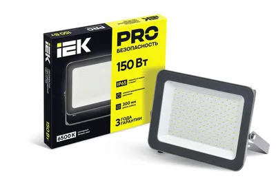 Прожектор светодиодный IEK LPDO701-150-K03, 150Вт, 12700Лм, 6500К, IP65