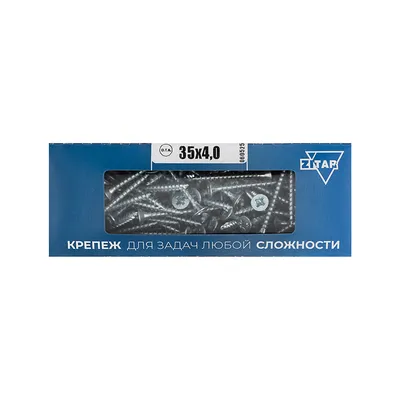 Шуруп Тех-КРЕП 102181, универсальный, 4×35, потайная, 200шт