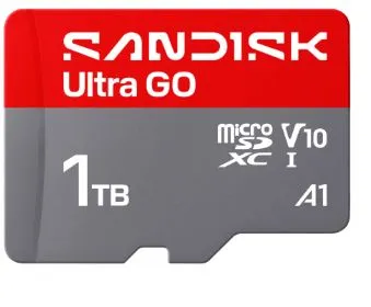 Флеш карта microSD 1TB SanDisk microSDXC Class 10 UHS-I A1 Ultra GO 190MB/s