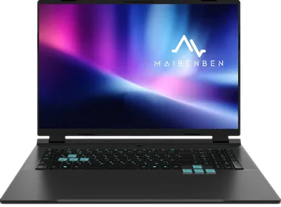 Ноутбук/ Maibenben X18A-R98957 18"(1920x1200 IPS (180Hz) )/AMD Ryzen 9 8945HX(2.5Ghz)/24576Mb/1024PCISSDGb/Ext:NVIDIA GeForce RTX 5070(8192Mb)/Cam/BT/WiFi/80WHr/war 1y/2.8kg/Black/Linux + 1*mninDP, 300nits,1x16Gb,2SODIMM