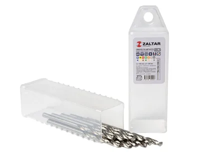 Сверло по металлу ZALTAR ZA-73033-S10, HSS-G, DIN 338, 3.3 мм, 10 шт