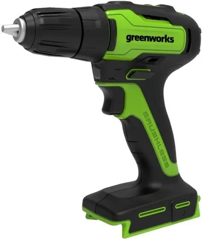 Дрель-шуруповерт Greenworks 3704007UA, аккумуляторная, быстрозажимной патрон