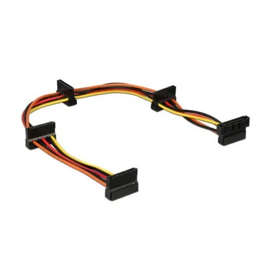 Разветвитель SATA Cablexpert CC-SATAMF-03, 15pin(F)-4xSATA 15pin(M), 40см