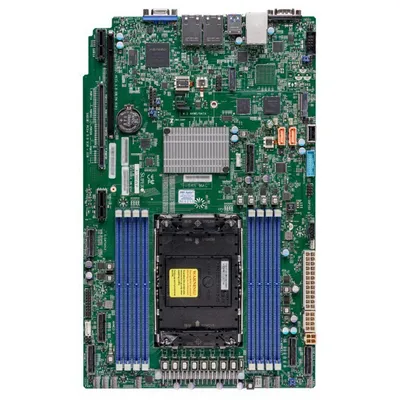 Материнская плата Supermicro X13SEW-F, LGA4677, Intel C741, 8xDDR5, 10xSATA, 1xM.2, 1xPCIe 5.0 x8, 1xPCIe 5.0 x32, 5xPCIe 5.0 x8 MCIO, 1xVGA, 2x1Gb LAN, 2xUSB 3.2 Gen1, 2xUSB 2.0, 1xCOM, E-ATX