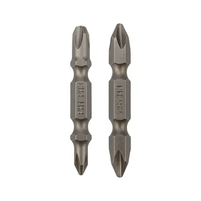 Набор бит REXANT KR-92-0452, двусторонние PH2/PH1/PH3, 50 мм, 2 шт