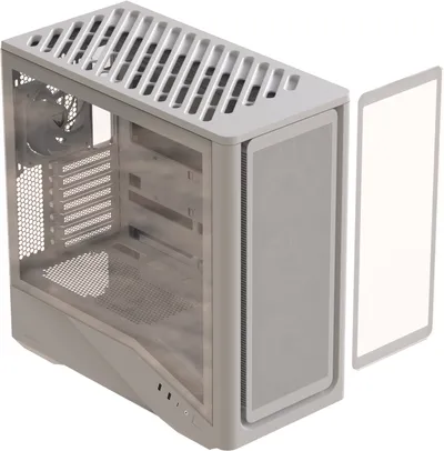 Компьютерный корпус Formula V Line Air Power G9 DUO PA White, ATX, TYPE-C*1, USB3.0*2, MESH/GLASS FRONT PANEL, FRONT 3x PERFORMANCE ARGB, REAR 1x PERFORMANCE ARGB