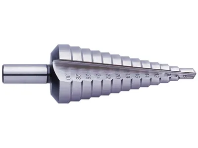 Сверло ступенчатое KEIL 325060300, HSS, 6.0-30.0×98