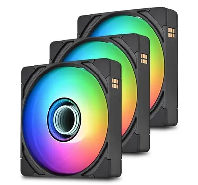 Вентилятор для корпуса Thermaltake CT140 EX Infinity ARGB CL-F242-PL14SW-A, 140мм, 3 шт