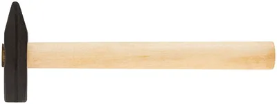 Молоток FIT 44405, квадратный боек, 500г, деревянная ручка