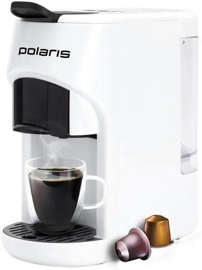 Кофеварка капельная Polaris PCM 2034, 1450Вт, белый
