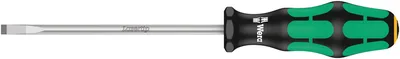 Отвертка WERA WE-110007, шлицевая, SL1x5.5, 125мм