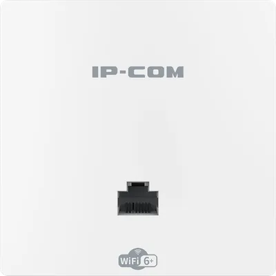 IP-COM W39AP Двухдиапазонная гигабитная настенная точка доступа, 2,4/5 ГГц, до 2976 Мбит/с, 2х1 Гбит/с, PoE