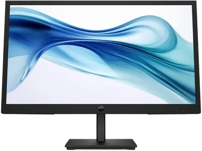 Монитор 21.45" HP 322pv VA 1920x1080, 75 Гц, 5 мс, 16:9, 250 кд/м², HDMI, VGA, FreeSync, Flicker Free, Low Blue Light, трехсторонний безрамочный дизайн, черный