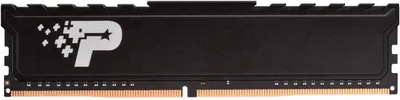 Оперативная память DDR4 16GB 2666MHz Patriot PSP416G2666H1 Signature Premium RTL PC4-21300 CL19 DIMM 288-pin 1.2В dual rank с радиатором Ret