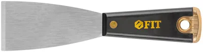 Шпатель FIT 06390, 50 мм, сталь, пластик. ручка с бойком