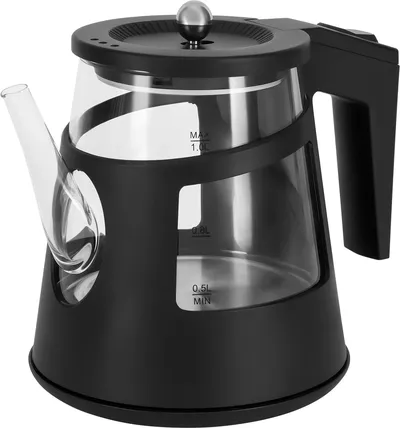 Чайник Vitek VT-WK1083, 1л, 1100Вт, стекло