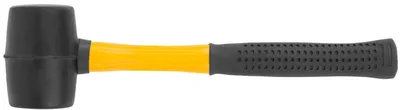 Киянка FIT 45491, резиновая, фиберглассовая ручка, 45 мм, 230 г