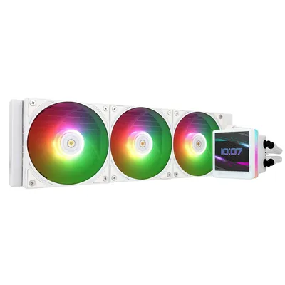 Жидкостная система охлаждения Thermalright TRGV360AW, Grand Vision 360 ARGB White, 360мм
