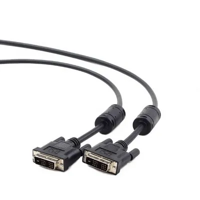 Кабель Cablexpert CC-DVI-BK-6, DVI-D, 1.8 м