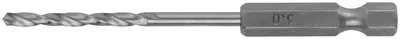 Сверло FIT 34030, HSS, U-хвостовик, 3,0 мм