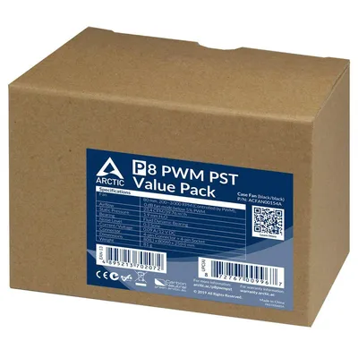 Комплект вентиляторов ARCTIC ACFAN00154A, 5×80мм, 200-3000RPM, PWM