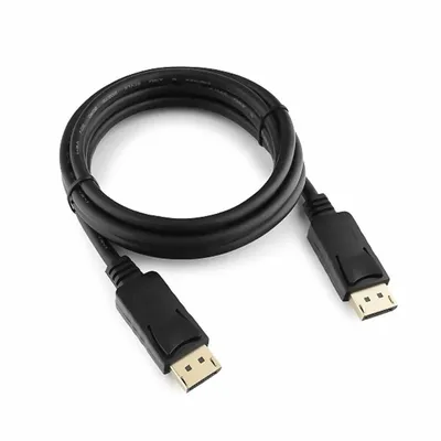 Видео кабель Cablexpert, DisplayPort (M) -> DisplayPort (M), DisplayPort 1.2, 4K@60Hz, 21.6 Гб/с, 3 м, цвет чёрный, CC-DP2-10