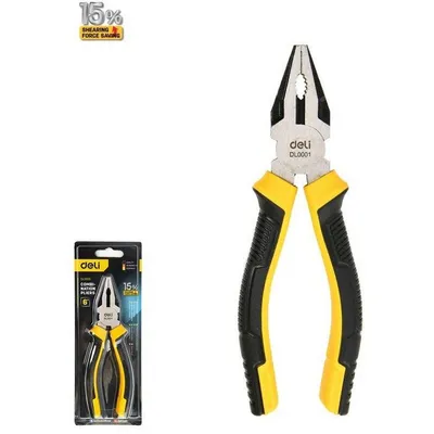 Плоскогубцы Deli DL0001, 160 мм, комбинированные