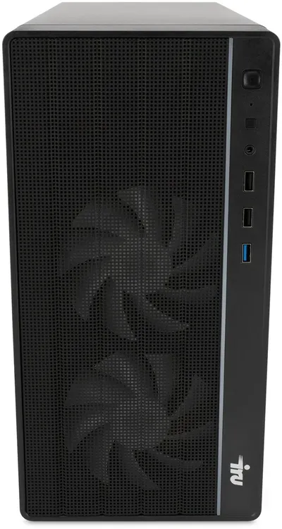2195820 ПК IRU Tactio 320A5SEA MT Ryzen 5 5600 (3.5) 16Gb SSD512Gb RTX3050 6Gb без ОС GbitEth  500W  черный  (RUS) ()
