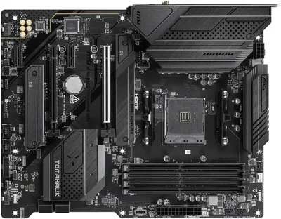 Материнская плата MSI MAG B550 TOMAHAWK WIFI, AM4, AMD B550, 4xDDR4, 6xSATA 6Gb/s, 2xM.2, 2xPCIe x16, 2xPCIe x1, 1xHDMI, 1xDisplayPort, 1x2.5GbE LAN, 2xUSB 2.0, 2xUSB 3.2 Gen 1, 2xUSB 3.2 Gen 2, 1xUSB 3.2 Gen 2 Type-C, 5x3.5 мм, 7.1, ATX