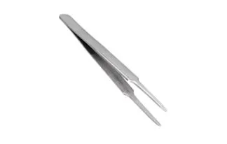 Пинцет Rexant 12-0377, прямой, закругленные кончики, 125 мм