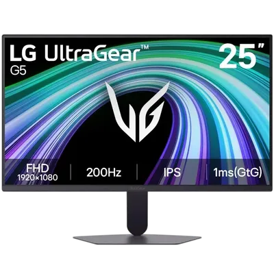 Монитор LG 25G523B-B, 24.5" IPS, 1920×1080, 200 Гц, FreeSync Premium