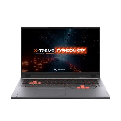Ноутбук/ Maibenben X17F-R77435 17.3"(1920x1080 IPS (144Hz) )/AMD Ryzen 7 7445H(3.55Ghz)/16384Mb/1024PCISSDGb/Ext:nVidia GeForce RTX3050(4096Mb)/Cam/BT/WiFi/60WHr/war 1y/2.6kg/Grey/Linux + 1*mninDP, 250nits,1x16Gb,2SODIMM