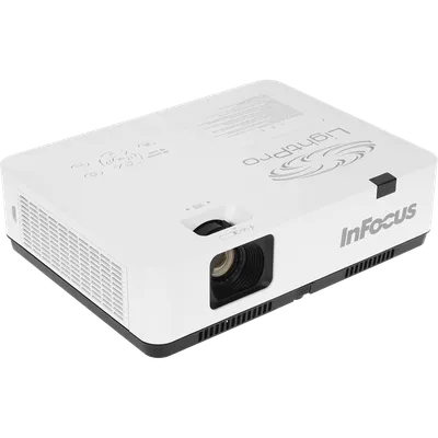 Проектор INFOCUS IN1049 3LCD, 5000 lm, WUXGA, 1.371.65:1, 50000:1, (Full 3D), 16W, 2хHDMI 1.4b, VGA in, CompositeIN, 3,5 мм audio IN, RCAx2 IN, USB-A, VGA out, 3,5 audio OUT, RS232, Mini USB B serv, RJ45, 3,3 кг