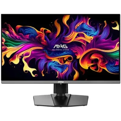MICROSTAR MSI MAG 27" 272QP QD-OLED X24 Black {QD-OLED 2560x1440 240Hz 240Hz 0.03ms 200cd 2xHDMI DisplayPort USB-C Tilt Swiv HAS Pivot  Internal Vesa}